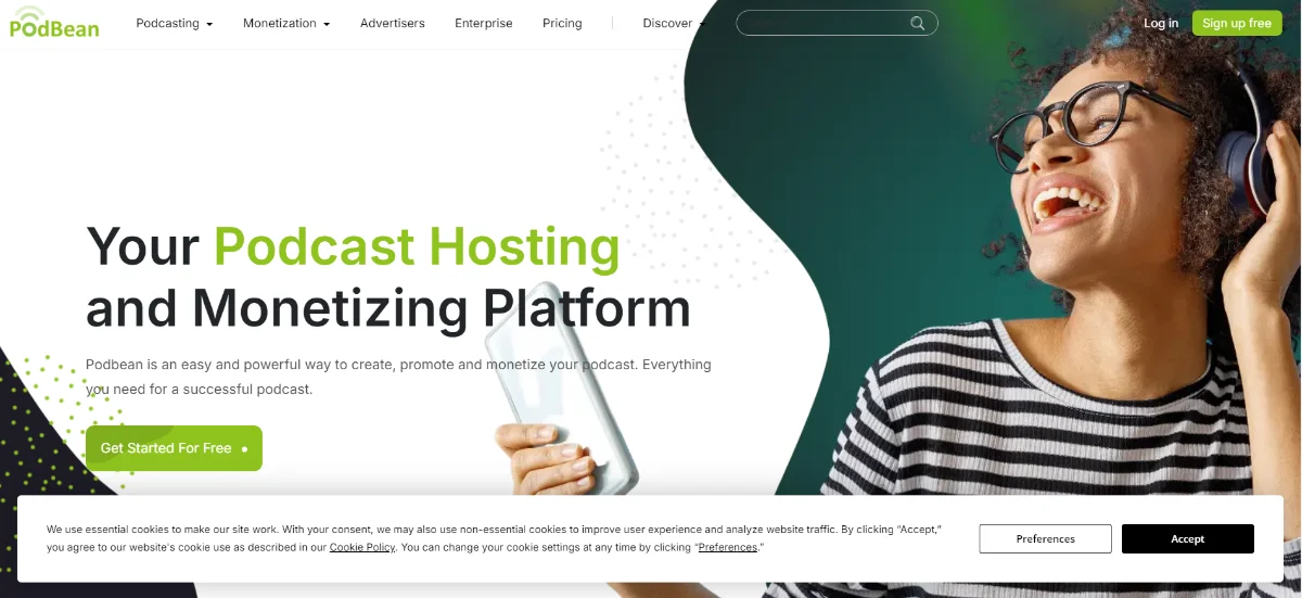 Podcast hosting platform